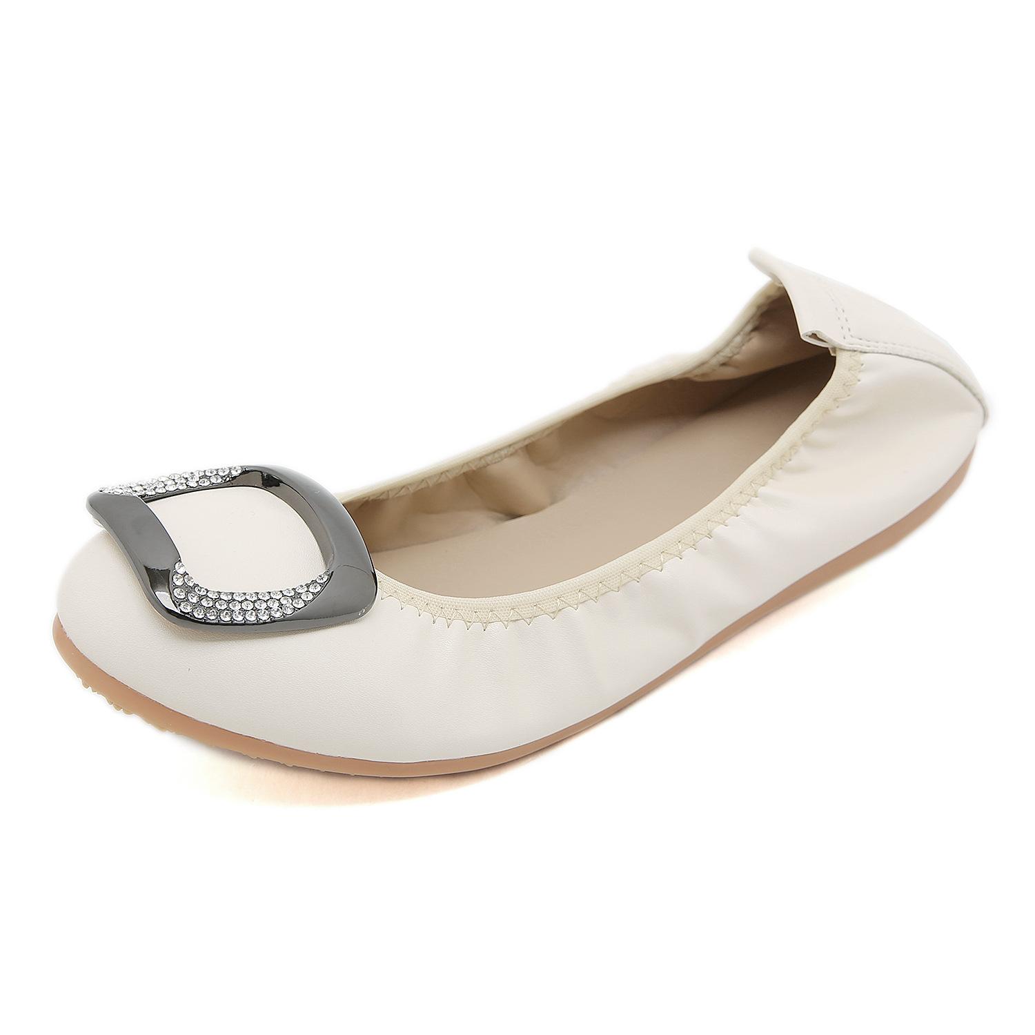 

Женские туфли Egg Roll, одинарные туфли на плоской подошве, повседневные туфли Doudou, мягкие туфли на мягкой подошве, размеры 34-44 38 абрикосовый