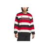 Adidas Sport Performance Retro Color Block Striped Letter Pattern Crew Neck Pullover Long Sleeve Sweatshirt Unisex Sweatshirt Multi-Color JZ4201