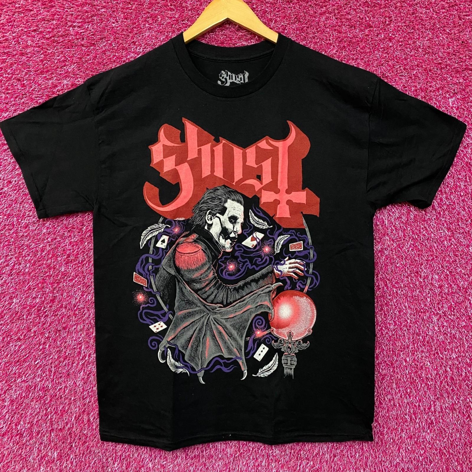 Футболка Ghost Cardinal Copia Хрустальный Шар Карты Хэви-метал Рок 4XL