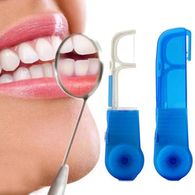 1Box Functional Floss Holder Lightweight Floss Pick Holder Gentle Safe Dental Flosser Holder Supplies for Unisex Supplies