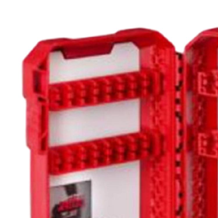 Drill Bit Storage Case Portable Drill Bit Case Water Resistant Detachable Holder Storage Heavy Duty Plastic Bit Storage