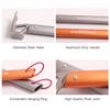 Outdoor Camping Tent Hammer Stainless Steel Tent Nail Puller Tent Peg Accessory