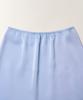 Tudment Satin Lace Midi Skirt_Light Blue