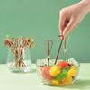 ZISIZ Disposable Bamboo Heart Picks