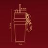 Insulation Or Cooling Ceramic Coated Coffee Cup 710ML Insulated Cup Portable Vacuum Cup
