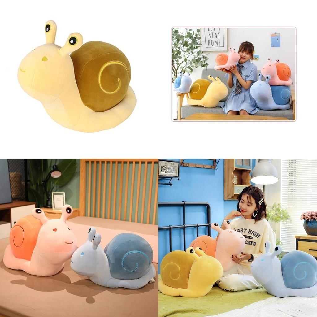 Cute And Cuddly Plush Snail Toy- Soft And Cozy Stuffed Animal Pillow For Kids And Babies Perfect Birthday Gift