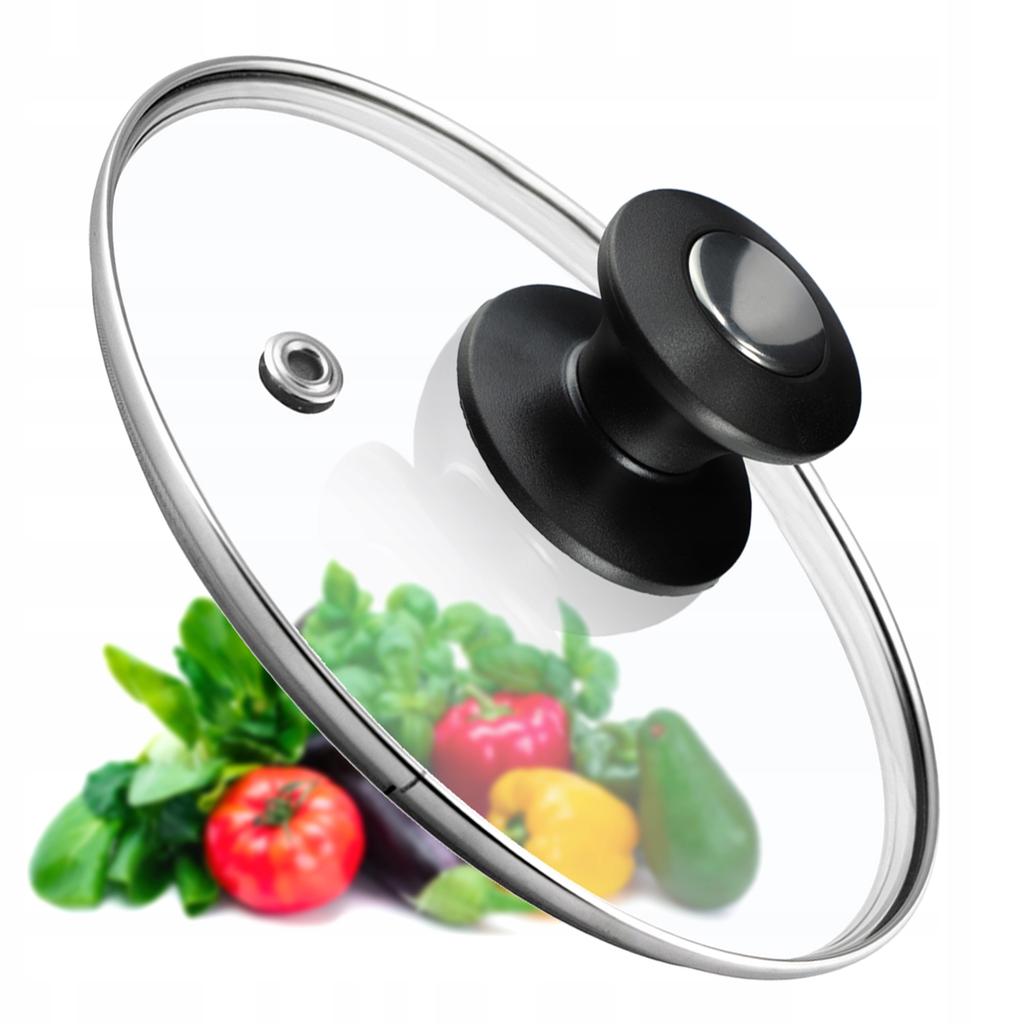 KADAX Pokrywka Szklana Pokrywa Garnka Patelni