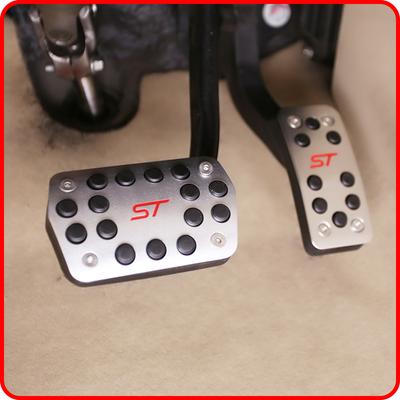 FOAL BURNING Car Accelerator Pedal Brake Pedal Clutch Pedals Cover for Ford Focus 2 MK2 3 4 MK3 MK4 Kuga Escape ST 20