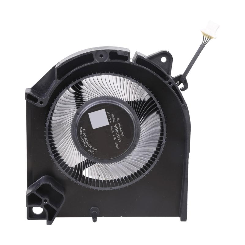 Low Noise Laptop CPU Fan Efficient Heat Dissipation Metal Easy Installation For G15 5530 2013 CPU GPU Cooling