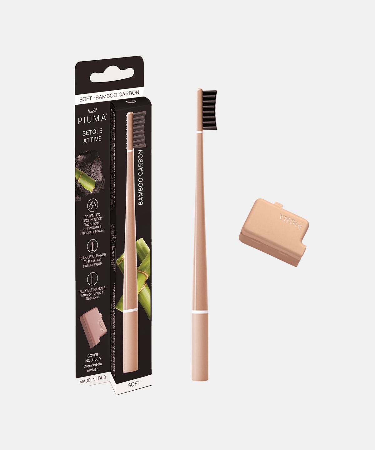 Premium Whitening Toothbrush Nude Rose 1P