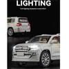 Maßstab 1/24 Toyota LAND CRUISER Offroad-SUV Legierung Metall Diecast Automodell Simuliertes Sound- und Lichtmodell Spielzeug für Jungen Sammlung