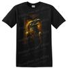 Raven T Shirt Gothic Bird Art W/ Ornate Frame Dark Fantasy Nature Graphic Tee