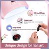 Mini1 USB Nail Lamp 36W Nail Phototherapy Machine 12 UV LEDs Light Curing Nail Polish Gel Infrared Sensor Machine Nail Art