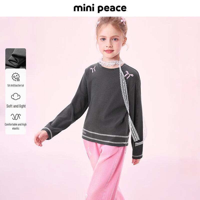MiniPeace Girl s Long-Sleeve T-Shirt 120