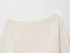 European and American style, new women's clothing, foreign style American off-shoulder loose and slim one-word shoulder primer sweater