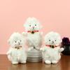 Lovely Sheep Bell Plush Keychain Unique Lamb Figure Cute Keyring For Fashionable Girls