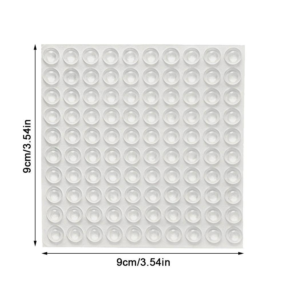 200pcs Noise Reduction Self Adhesive Bumpers Rubber Furniture Pads For Picture Frames