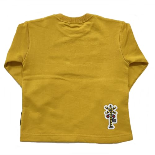 Kiejun Kids' JR Line Train Sweatshirt, Keihin-Tohoku Line, E233, JR East, Railroad Crossing Design, Long Sleeve, Boys, Size 100-130cm, K661 (Size 110,