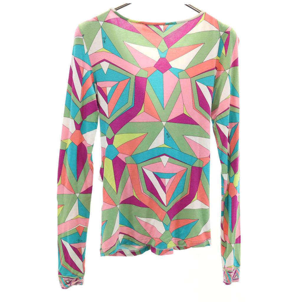 Emilio Pucci Made In Italy Long Sleeve Cut XS Women Used