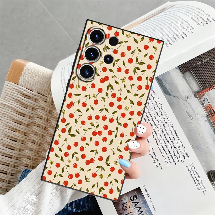 

Красивый чехол с цветами сакуры для Samsung Galaxy S26 Ultra S25 Plus S10 S9 Note 20 8 9 10 S21 FE S24 S23 S20 Ultra Funda Телефон Galaxy S24