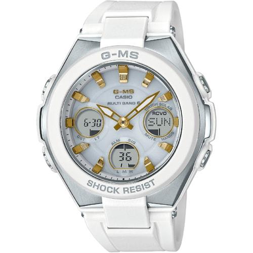 

Casio Baby-G MSG-W100-7A2JF [G-ms 2HRadio Wave Solar Watch PL Band White/Gold] Круглые часы белого цвета