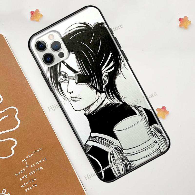 Pouzdro Hange Zoe Attack on Titan anime pro iPhone 12 Pro Max 13 mini 6S 7 8 Plus SE 2020 Pouzdro pro iPhone 11 Pro Max XS X XR