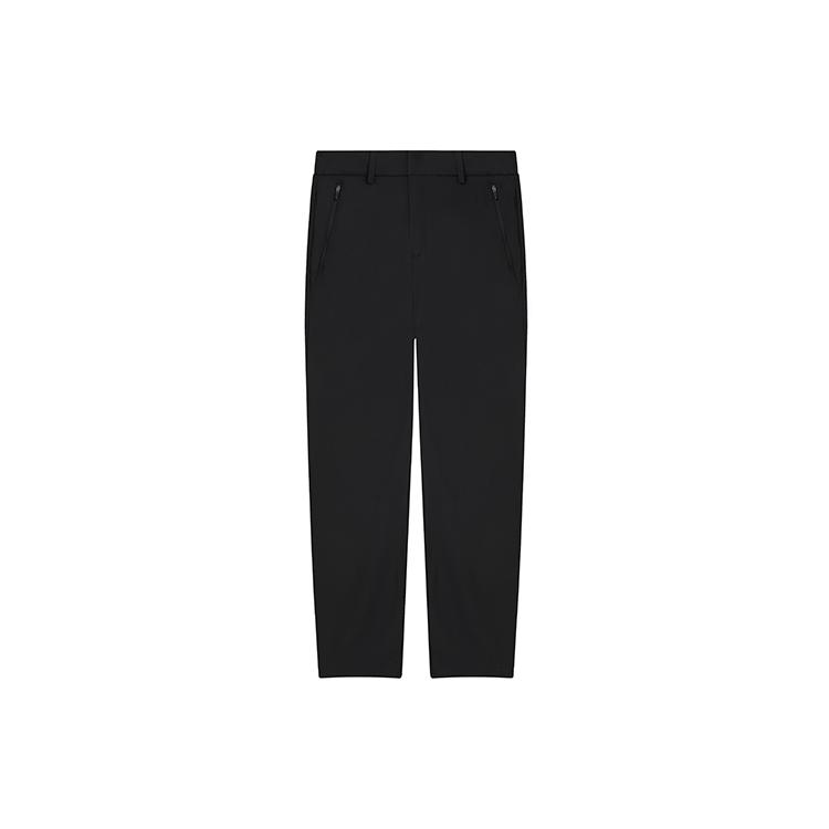 New FILA Knitted Sweatpants Men's Pitch Black F11M322604F-BK