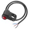 1/2/4PCS 12V Waterproof Motorcycle Handle Switch Aluminum Alloy Headlight Power-off Button Universal Horn Control for Bikes