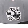 New Era 59FIFTY Side Patch MLB ONSPOTZ Special Edition NY Size 8 5950 NEYYANCO WS75TH STGRY BLACK Two-Tone Grey/Black