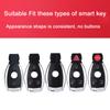 For Mercedes Benz A B C E S G M V-Class Cla Cls Gla Glc Gle Glk Gl/Gls Sl Slk Viano Metris Carbon Fiber Car Key Case Chain Cover