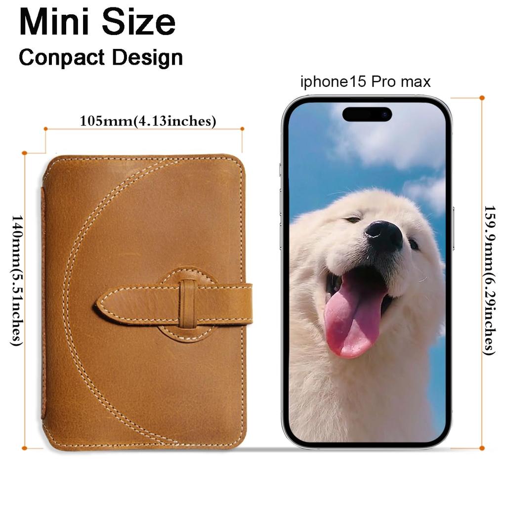 Passport Case Leather Passport Book Cover Passport Holder for Traveling Families Genuine Leather Travel Wallet Passport Holder for Men and Women
