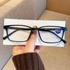 2026 Stylish Blue Light Blocking Unisex Reading Glasses with Fashionable Resin Frames for Middle-Aged and Elderly