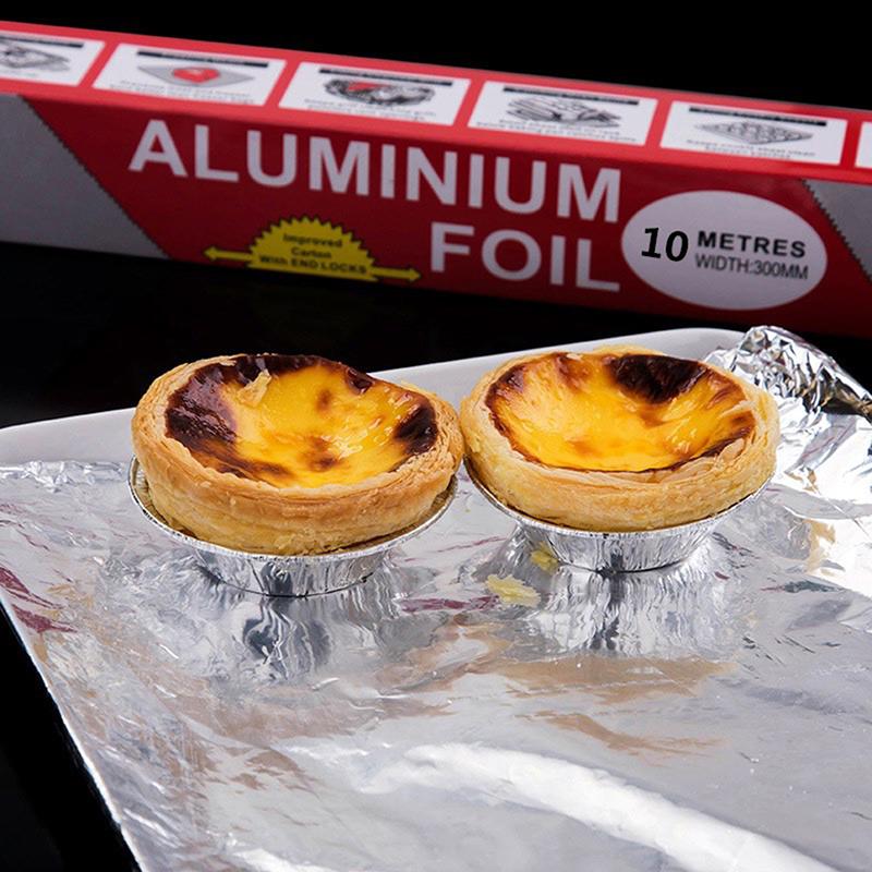 10m Tin Foil Baking Paper Aluminum Foil Barbecue Cake Baking Paper 250 Degrees