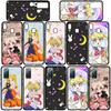 Hülle für iPhone 17 16 15 Xiaomi Poco Redmi Note 14 13 12 11 Pro Max 9 16e Samsung Galaxy S25 S24 S23 OPPO Huawei Mädchen Sailor Anime Mond Handyhülle