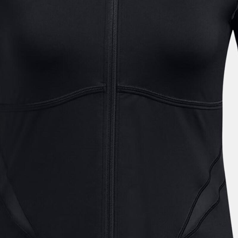 Under Armour Fashion Long Sleeve Zip Jacket Women Jackets Black 1386403-001