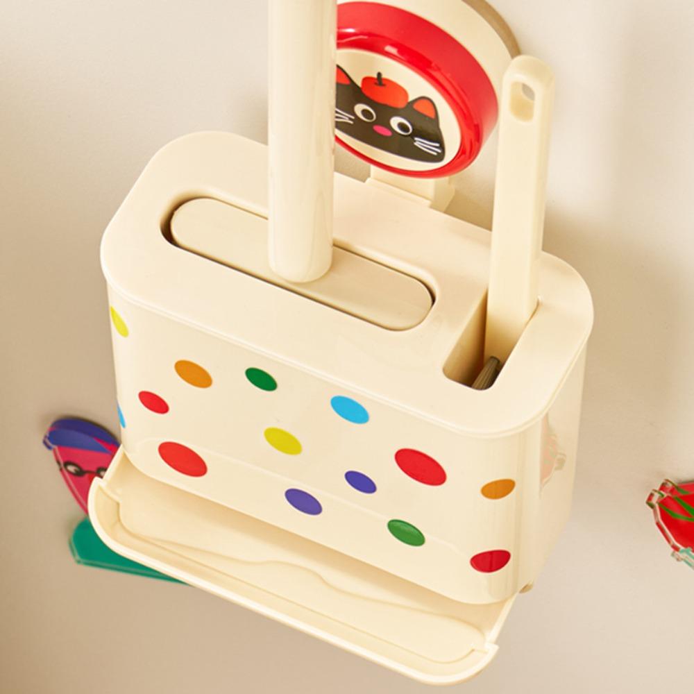 Cartoon Closestool Brush No Punching Cleaning Brush Cleaning Tool Toilet Scrubber  Toilet