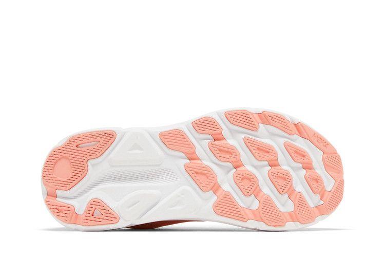 Women's Sneakers Hoka One One Clifton 9 Cantaloupe (Women's) Cantaloupe/White