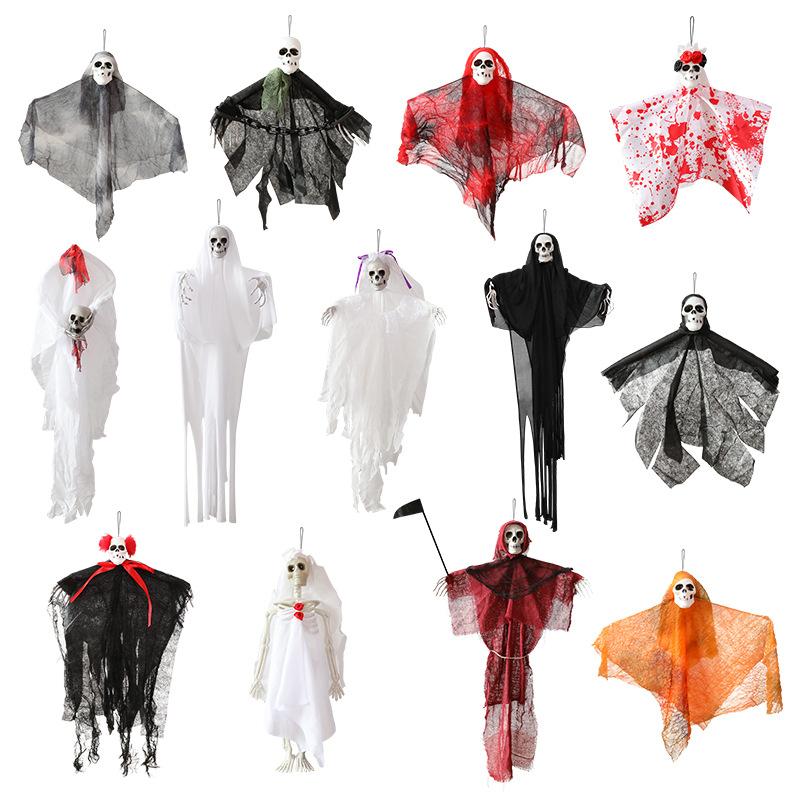 The Ghost Festival GauzeGhost Bride Death God Halloween Horror Atmosphere Halloween Decorations