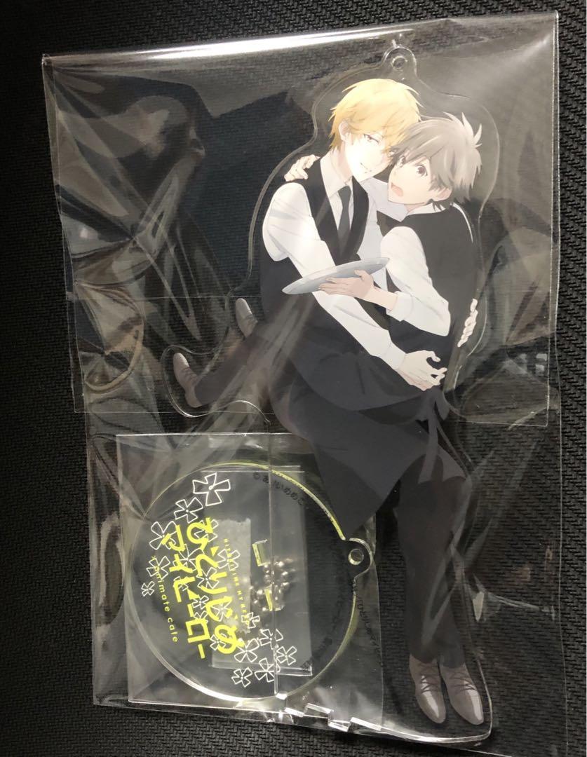 

[Б/У] Супер редкий акриловый стенд Hitorijime My Hero Animate Cafe Кэнсукэ Осиба Майя Хасэкура