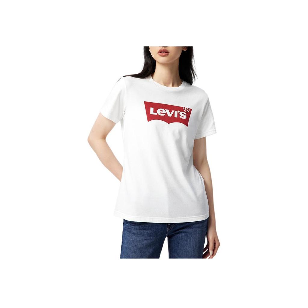 T-shirt Casual Levis con Stampa Logo Autunno/Inverno 22 Donna t-shirt Bianca A2806-0001