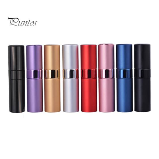 10 מ"ל מרסס בקבוק ספריי בושם נייד אופנתי עגול חסון אורך חיים ארוך מתקן נסיעות ייחודי