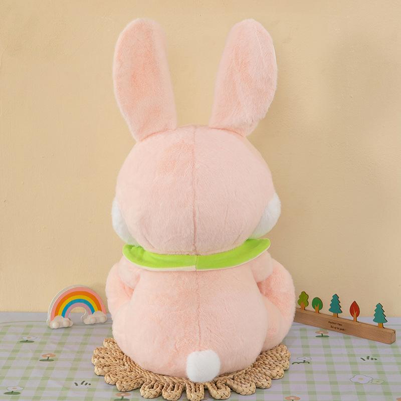 Carrot Rabbit Doll Hug Soothing Children White Rabbit Doll Muppet Plush Toy Female Sleeping Rabbit