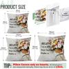 Spring Oil Painting And Faith Quotes Cushions Pillowcase Polyester Cushion Cover Throw Pillow Pillowcover Home Car Sofa Decor