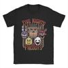 Heta Spel Topp Fem Nätter Hos Freddy Freddy Fazbears Pizzeria T-shirt Vintage Trendig Kortärmad Unisex