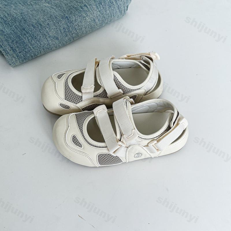 Fashion 2025 Summer New Mesh Breathable Retro Style Casual Single Shoes for Women Fashion Shallow Mouth Comfortable Soft Soled Sneakers