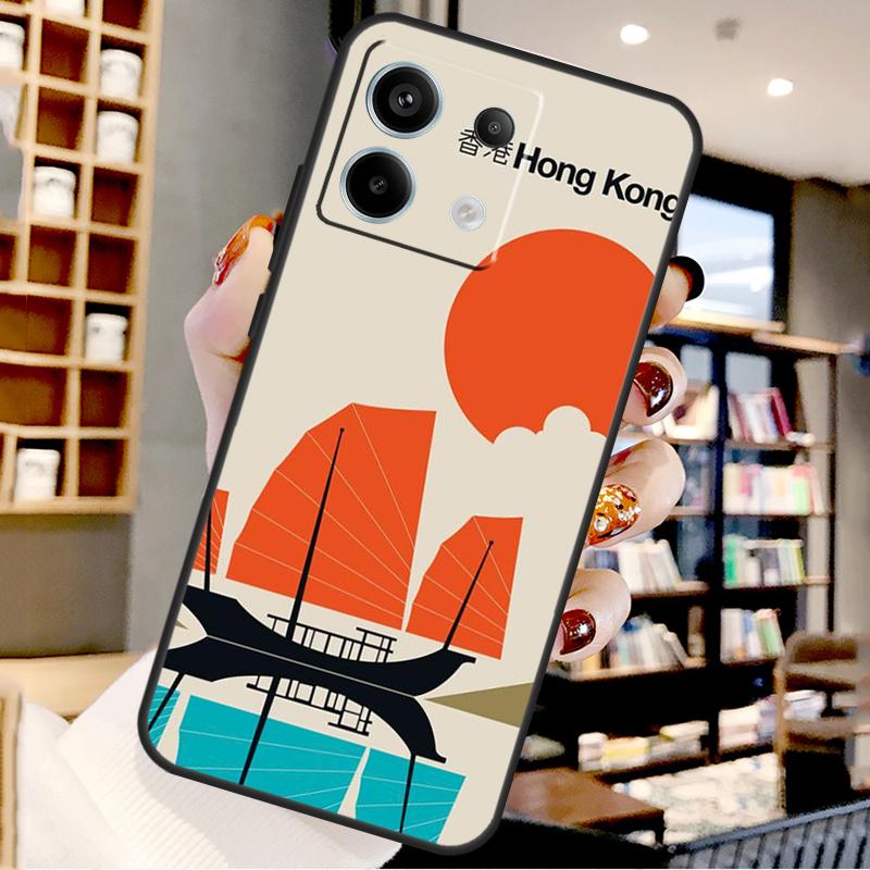 

London Roma New York Countries Art For Xiaomi Redmi Note 14 Pro 12 11 9 10 13 15 Pro Plus Case For Redmi 15 10C 12C 13C 14C 15C Redmi 15C 4G