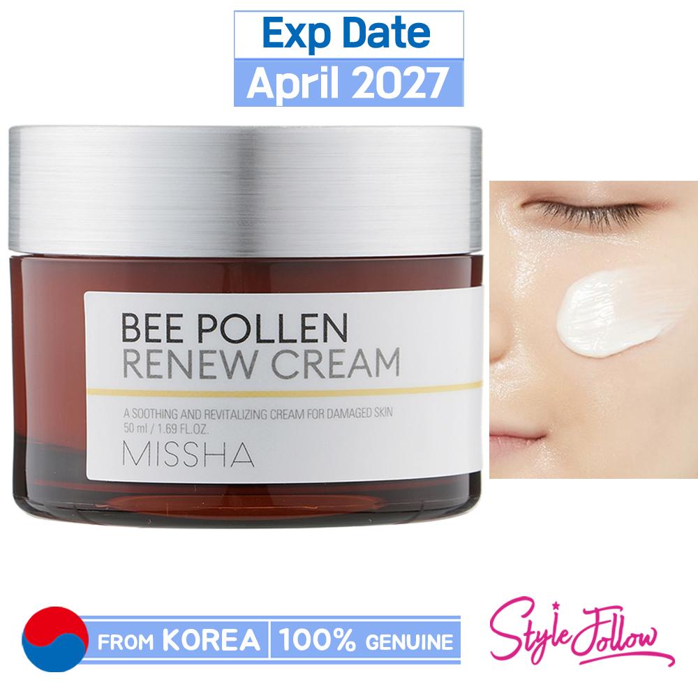 

[MISSHA] Обновляющий крем с пчелиной пыльцой, 50 мл 1pc + Sample Gifts