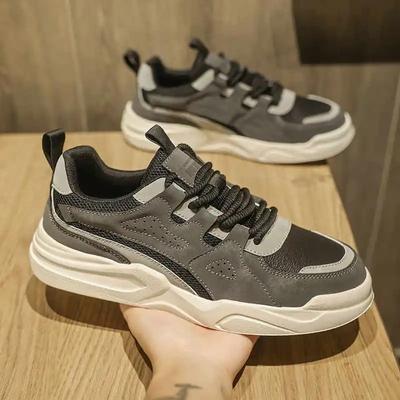 Fashion Ecoleather Synthetic Leather Luxury Shoes Man High Quality Casual Men's Tennis Kit Sneakers Size 37 Sport Maker Suppliers