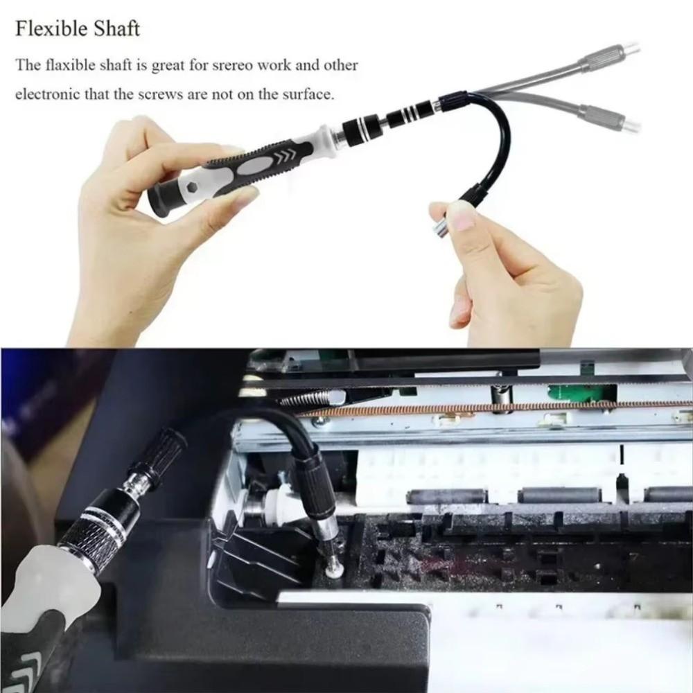 Magnetic Bits 115 In1 Screwdriver Set Corrosion Resistant Magnetic Screwdriver Set  Camera Repair