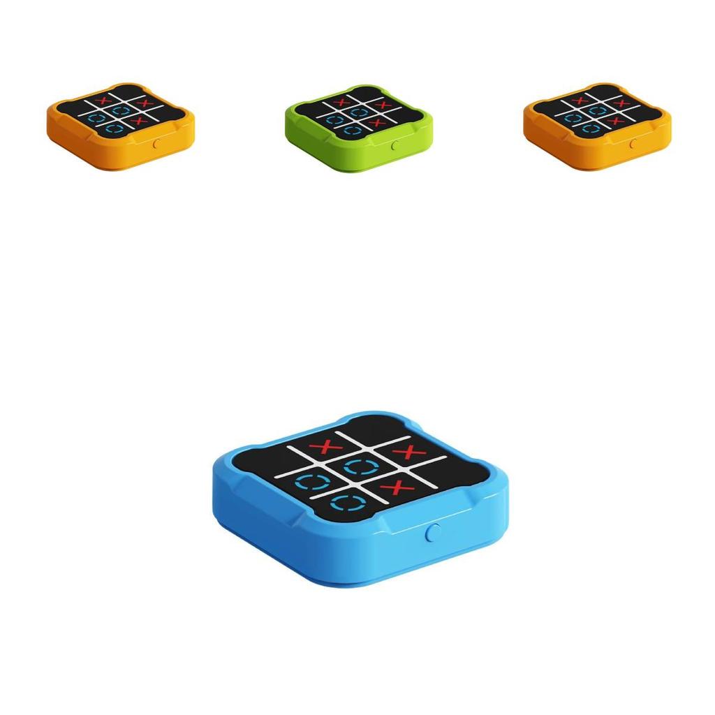 Tic Tac Toe Electronic Puzzle Game With Multi Mode For Kids And Family Fun